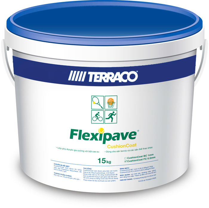  FLEXIPAVE CONCRETE PRIMER PLUS 18kg Sơn lót dùng cho sân Tennis