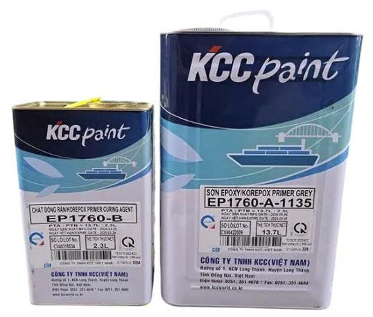  Sơn Lót Epoxy 2 Thành Phần KCC EP118/EP1183
